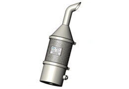 吉林柴油機(jī)發(fā)電機(jī)組一級(jí)消聲器后處理裝置